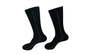 Черные носки Эластане противобактериологические диабетические дружелюбные для Унисекс взрослых