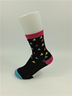 Черная картина ягнится все носки хлопка, связанные анти- бактериальные толстые носки хлопка для детей