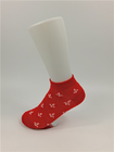 Связанный красный цвет Эластане ягнится носки хлопка никакой тип эко- дружелюбное носков шоу