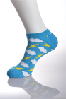Органические носки синих хлопков ультра тонкие идущие для размера Унисекс взрослых выполненного на заказ